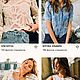 Винтаж: Люкс! Sezane.Франция .новая. Блузки винтажные. ВИНТАЖНЫЙ ШАРМ. Ярмарка Мастеров.  Фото №12