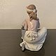 Винтаж: LLADRO  6087 фарфоровая статуэтка Ветеринар. Статуэтки винтажные. Коллекция Frau Burd. Ярмарка Мастеров.  Фото №5