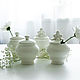 Set of marshmallow jars, handmade ceramics, Sugar Bowls, Zhukovsky,  Фото №1