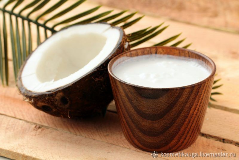 Маски для волос с кокосовым молоком и кокосовым маслом