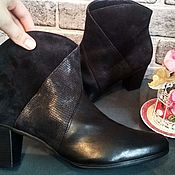 Винтаж: Немецкие ботинки из мягчайшей натуральной кожи