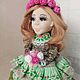 Шарнирная текстильная кукла Аврора, рост 43 см. Шарнирная кукла. Анэлины куклы + Смола. Интернет-магазин Ярмарка Мастеров.  Фото №2