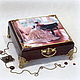 Jewelry box ' My Muse'. Box. decoupage history. Online shopping on My Livemaster.  Фото №2