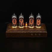 Для дома и интерьера handmade. Livemaster - original item Lamp clock 