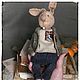 Teddy the hare Eppolit. Teddy Toys. SvetlanaGoncharova. Online shopping on My Livemaster.  Фото №2