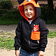 Children's hoodie Fox hoodie with ears. Sweatshirts and hoodies. Lara (EnigmaStyle). My Livemaster. Фото №4