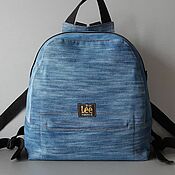 Сумки и аксессуары handmade. Livemaster - original item Backpacks: Women`s backpack made of jeans Children`s Urban Backpack Fashionable. Handmade.