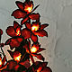 In stock! Flower-nightlight orchid 'Midnight'. Nightlights. Elena Krasilnikova. My Livemaster. Фото №6