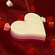 Heart with butterflies, Soap, Moscow,  Фото №1