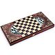 Backgammon Perm 'Sokol', average 50. Backgammon and checkers. H-Present more, than a gift!. My Livemaster. Фото №4