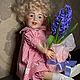 Антикварная , французская кукла SFBJ, 60 см. Будуарная кукла. Favorite Dolls. Ярмарка Мастеров.  Фото №6