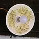 Ceramic lamp. ' Pine'. Ceiling and pendant lights. Light Ceramics RUS (svetkeramika). My Livemaster. Фото №4