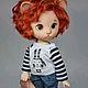 Джун котик шарнирный. Шарнирная кукла. BOI_dolls Куколка в руках. Интернет-магазин Ярмарка Мастеров.  Фото №2