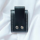 Заказать Чехол для зажигалки Zippo Классика ручная работа черный. DIZZY GOODS. Ярмарка Мастеров. . Чехол Фото №3