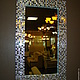 mirror in mosaic frame, rectangular. Mirror. Worldmosaic (worldmosaic). Online shopping on My Livemaster.  Фото №2