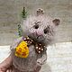 Хомяк, вязаная игрушка. Декор для дома и дачи, Амигуруми куклы и игрушки, Москва,  Фото №1