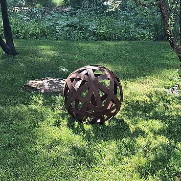 Дача и сад ручной работы. Ярмарка Мастеров - ручная работа Шар из полос 60. Handmade.