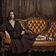 Платье chocolate. Платья. SVETLANA TIMIRBAEVA ATELIER. Ярмарка Мастеров.  Фото №4
