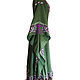 Order Medieval linen dress 'Dana'; Fantasy; Embroidered. Fehustyle Northern Gods Magic (slavartel). Livemaster. . Dresses Фото №3