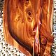 Деревянная тарелка с ручкой из можжевельника. Конфетницы. JuniperWoodcarving (woodjuniper). Ярмарка Мастеров.  Фото №5