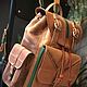 Рюкзак кожаный «District». Рюкзаки. VIKING LEATHER CRAFT. Интернет-магазин Ярмарка Мастеров.  Фото №2