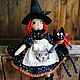 Чердачная кукла Ведьмочка Марушка. Чердачная кукла. Murrmelad Toys&Dolls. Интернет-магазин Ярмарка Мастеров.  Фото №2