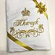 Wedding gifts Set of bed linen with personalized embroidery. Gifts. igolochka51. Online shopping on My Livemaster.  Фото №2
