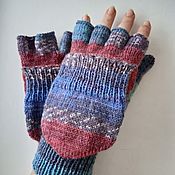 Аксессуары handmade. Livemaster - original item Mittens transformers 1207L. Handmade.
