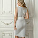 Order Dress 'Basic gray' summer, at a super price!!!. Designer clothing Olesya Masyutina. Livemaster. . Dresses Фото №3
