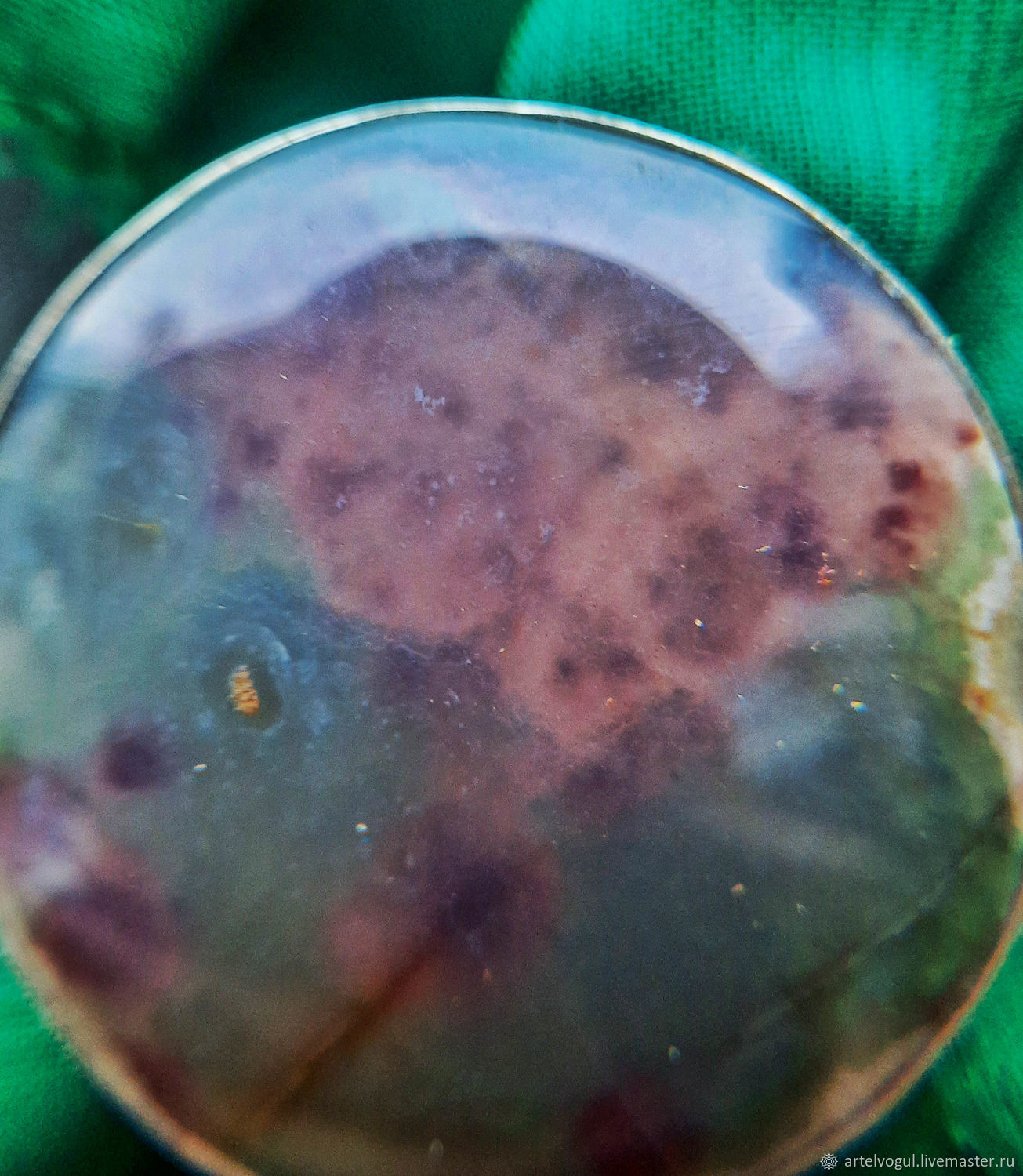 Кольцо с яшмой купить в интернет-магазине Ярмарка Мастеров по цене 2000 ...