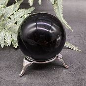 Фен-шуй и эзотерика handmade. Livemaster - original item The ball is natural black obsidian. Stone talisman.. Handmade.