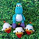 Динозаврик Йоши (Yoshi). Мягкие игрушки. Боченкова Анна (lolki). Ярмарка Мастеров.  Фото №6