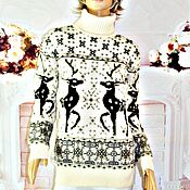 Одежда handmade. Livemaster - original item Knitted sweater,