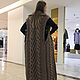 Order Long brown vest for women. SHAPAR - knitting clothes. Livemaster. . Vests Фото №3