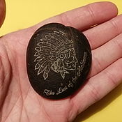 Сувениры и подарки handmade. Livemaster - original item Laser engraving on stone, stone souvenir, gift. Handmade.