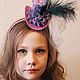 Hat-rim. Headband. fantasy flowers. Online shopping on My Livemaster.  Фото №2