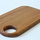 Order Cutting Board made of oak 'Palette', the average. derevyannaya-masterskaya-yasen (yasen-wood). Livemaster. . Cutting Boards Фото №3