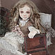 Author's textile doll collectible. Dolls. AlbinaDolls. My Livemaster. Фото №4