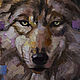 Custom oil painting with wolf. Picture with a wolf animals. Pictures. pirogov-maxim. My Livemaster. Фото №4