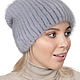 Women's fur hat made of mink (Yarmulke). Caps. hereditary Skinner. Online shopping on My Livemaster.  Фото №2