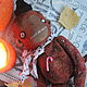 Caleb crazy monkey. Мягкие игрушки. Ирина Сайфийдинова (textileheart). Ярмарка Мастеров.  Фото №4