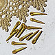 Beads Hummingbird Beak Gold 18-20 mm Handmade. Beads1. agraf. My Livemaster. Фото №5