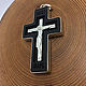  Ebony cross with silver. Necklace. Amberwood (AmberWood). My Livemaster. Фото №4