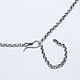 Choker Necklace Fish 925 Sterling Silver APS0013. Necklace. Sunny Silver. My Livemaster. Фото №6