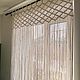 Штора макраме. Шторы. home_macrame (Лидия Юшкова). Интернет-магазин Ярмарка Мастеров.  Фото №2
