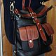 Backpack-leather bag 28. Backpacks. Sergei. My Livemaster. Фото №4