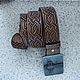 Кожаный ремень "Кельтский крест", Ремни, Омск,  Фото №1