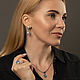 Заказать Серьги Stamp. GEORY jewelry (GEORY). Ярмарка Мастеров. . Серьги классические Фото №3
