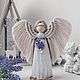 Ангел на подставке, Интерьерная кукла, Вологда,  Фото №1