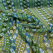 Материалы для творчества handmade. Livemaster - original item Fabrics:GEORGETTE SILK WITH VISCOSE - ITALY. Handmade.